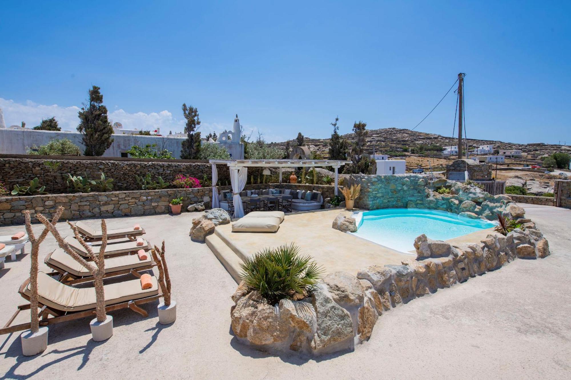 Tatiana Villa & Apartments Klouvas ภายนอก รูปภาพ